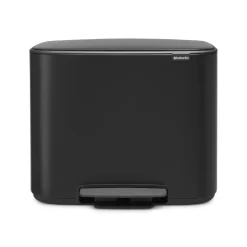 Brabantia Bo pedaalemmer 36 l., mat zwart< Pedaalemmers
