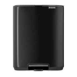 Brabantia Bo pedaalemmer 12 L, Matt Black< Pedaalemmers