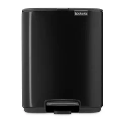 Brabantia Bo pedaalemmer 7 L, Matt Black< Pedaalemmers