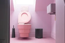 Brabantia Bo pedaalemmer 7 L, Matt Black< Pedaalemmers