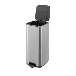 Brabantia Bo pedaalemmer 30 L, Matt Steel Fingerprint Proof< Pedaalemmers