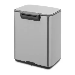 Brabantia Bo pedaalemmer 7 L, Matt Steel Fingerprint Proof< Pedaalemmers