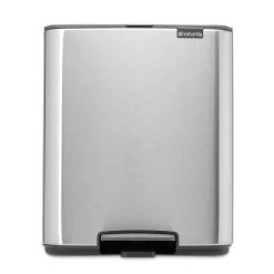 Brabantia Bo pedaalemmer 12 L, Matt Steel Fingerprint Proof< Pedaalemmers