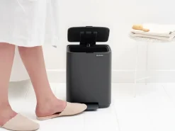 Brabantia Bo pedaalemmer 7 L, Mineral Infinite Grey< Pedaalemmers