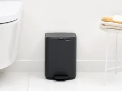 Brabantia Bo pedaalemmer 4 L, Mineral Infinite Grey< Pedaalemmers