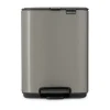 Brabantia Bo pedaalemmer 4 L, Platinum< Pedaalemmers