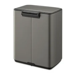 Brabantia Bo pedaalemmer 12 L, Platinum< Pedaalemmers