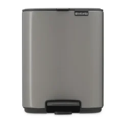 Brabantia Bo pedaalemmer 7 L, Platinum< Pedaalemmers