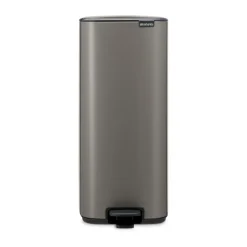 Brabantia Bo pedaalemmer 30 L, Platinum< Pedaalemmers