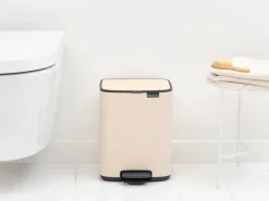 Brabantia Bo pedaalemmer 7 L, Soft Beige< Pedaalemmers