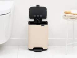 Brabantia Bo pedaalemmer 4 L, Soft Beige< Pedaalemmers