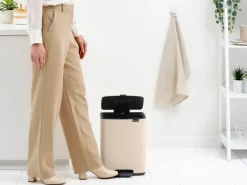 Brabantia Bo pedaalemmer 12 L, Soft Beige< Pedaalemmers