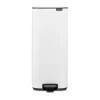 Brabantia Bo pedaalemmer 30 L, White< Pedaalemmers