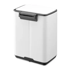 Brabantia Bo pedaalemmer 4 L, White< Pedaalemmers