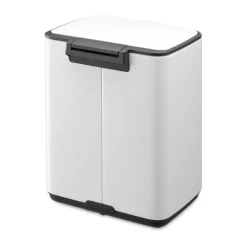 Brabantia Bo pedaalemmer 7 L, White< Pedaalemmers