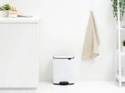 Brabantia Bo pedaalemmer 12 L, White< Pedaalemmers