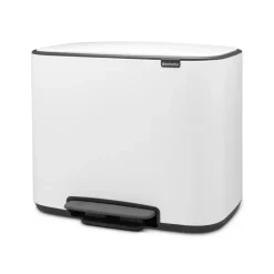 Brabantia Bo pedaalemmer 36 l., wit< Pedaalemmers