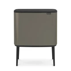 Brabantia Bo touch bin 11 + 23 liter, platinum (platina)< Pedaalemmers
