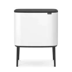 Brabantia Bo touch bin 11 + 23 liter, white (wit)< Pedaalemmers