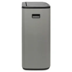 Brabantia Bo touch bin 60 L, Mineral concrete grey< Prullenbakken