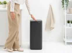 Brabantia Bo Touch Bin 30 L, Mineral Infinite Grey< Pedaalemmers