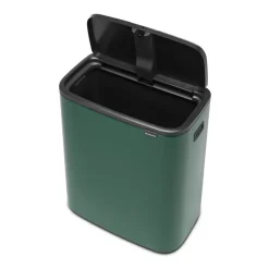 Brabantia Bo touch bin 60 L, Pine green< Prullenbakken