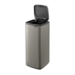 Brabantia Bo Touch Bin 30 L, Platinum< Pedaalemmers