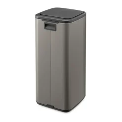 Brabantia Bo Touch Bin 30 L, Platinum< Pedaalemmers