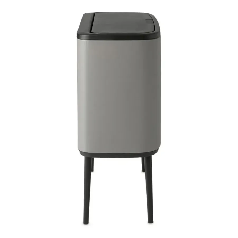 Brabantia Bo touch bin 36 liter, Mineral concrete grey< Pedaalemmers