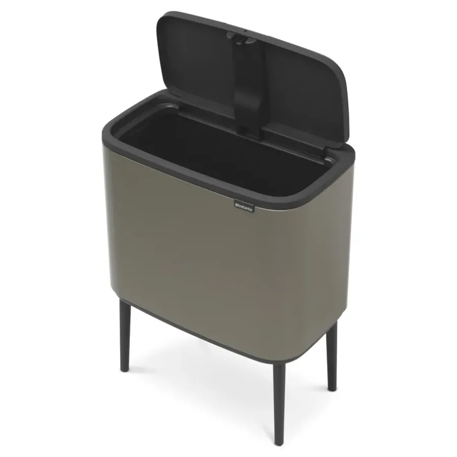 Brabantia Bo touch bin 36 liter, platinum (platina)< Pedaalemmers