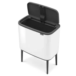Brabantia Bo touch bin 36 liter, white (wit)< Pedaalemmers