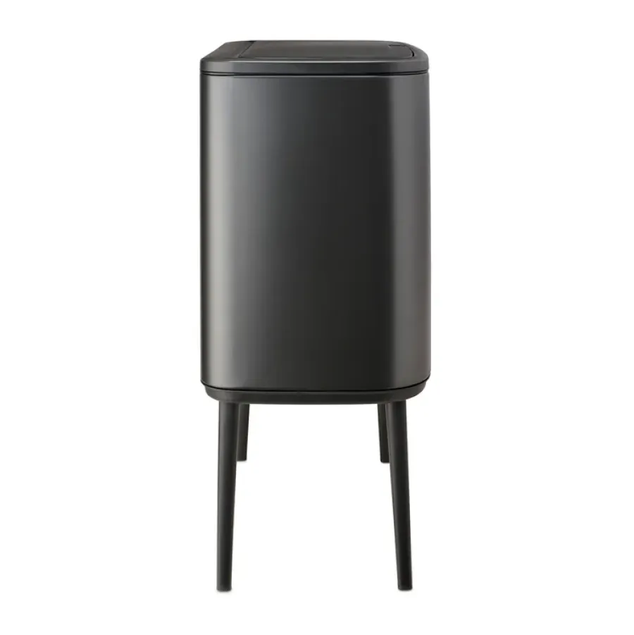 Brabantia Bo touch bin 3 x 11 liter, Confident Grey< Pedaalemmers