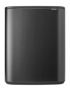 Brabantia Bo touch bin 2x30 L, Confident Grey< Prullenbakken
