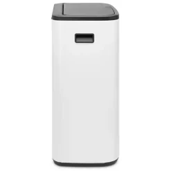 Brabantia Bo touch bin 2x30 L, Wit< Prullenbakken