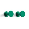 HAY Bolt haak 2-pack Ø2,8 cm, Green< Haken & Hangers