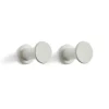 HAY Bolt haak 2-pack Ø2,8 cm, Light grey< Haken & Hangers