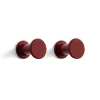 HAY Bolt haak 2-pack Ø2,8 cm, Red< Haken & Hangers
