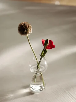 Design House Stockholm Bon Bon vaas mini 8,7 cm, Transparant< Vazen
