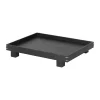 Ferm Living Bon houten dienblad small, Zwartgebeitst eikenhout< Decoratieve Accessoires|Decoratieve Dienbladen