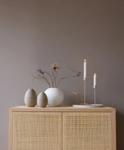 Cooee Design Bonbonnière kom 18 cm, Sand-shell< Paasdecoratie