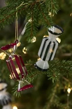 Scandi Living Bonbons kerstbal 6-pack, Groen< Kerstdecoraties