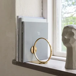 Cooee Design Book Ring boekensteun 15 cm, Messing< Decoratieve Accessoires