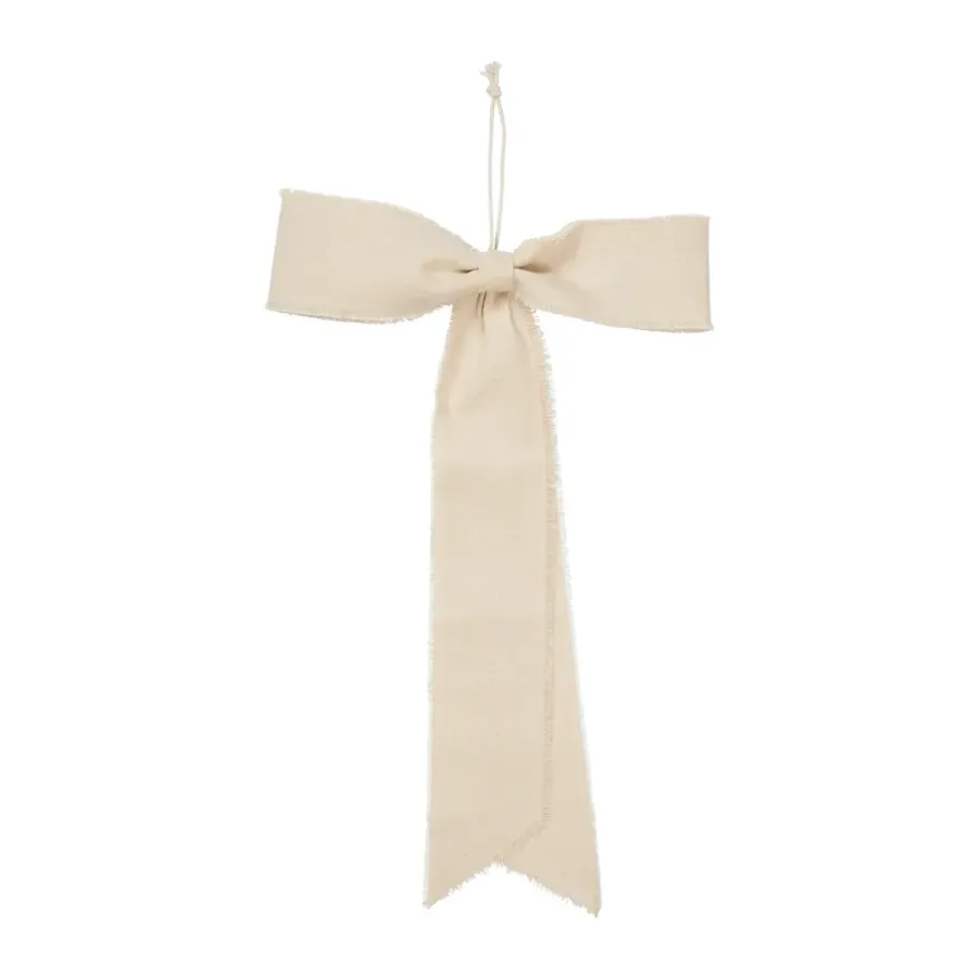 Ferm Living Bow decoratiehanger large 30x45 cm, Natural< Kerstdecoraties