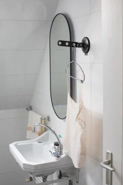Brabantia inklapbare kledinghaak met zuignap, Zwart< Kapstokken & Hangrekken|Haken & Hangers