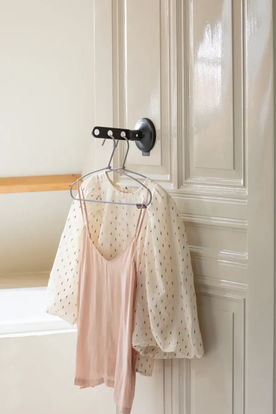 Brabantia inklapbare kledinghaak met zuignap, Zwart< Kapstokken & Hangrekken|Haken & Hangers