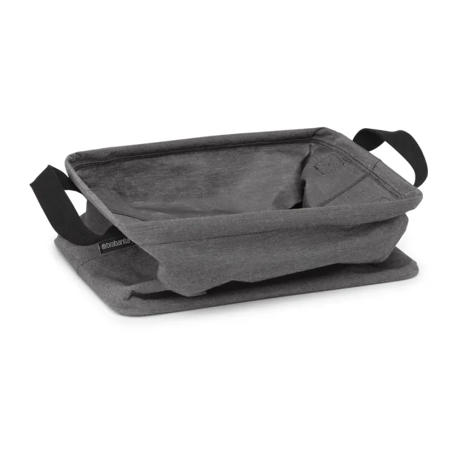 Brabantia opvouwbare wasmand 35 L, Pepper Black< Wasmanden