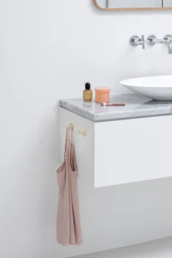 Brabantia ReNew handdoekenhanger 2 st., Soft Beige< Handdoekenrekken & -Ringen