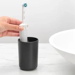 Brabantia ReNew tandenborstelhouder, Donkergrijs< Tandenborstelhouders