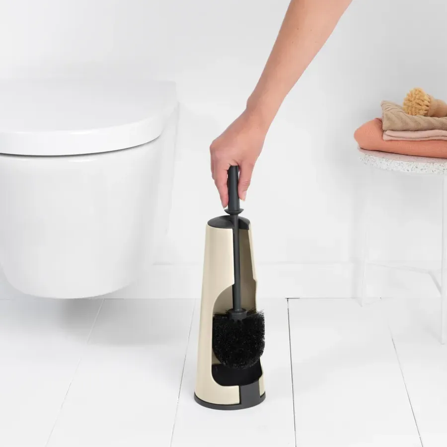 Brabantia ReNew toiletborstel, Soft Beige< Toiletborstels