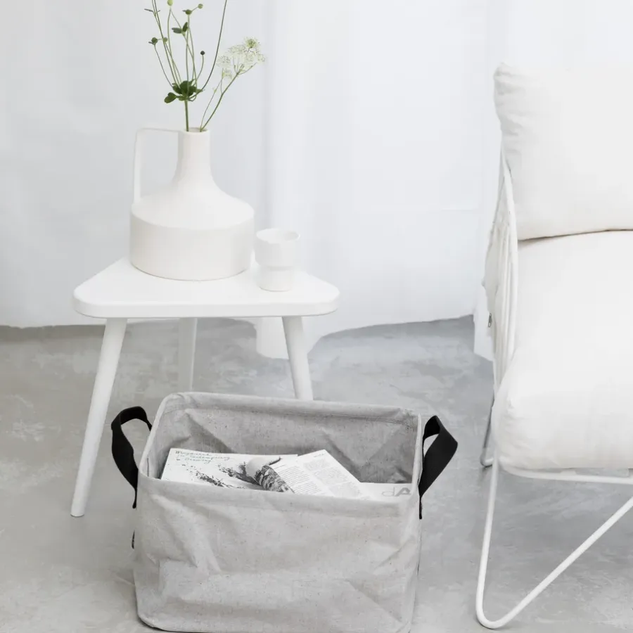 Brabantia wasmand vouwbaar, grijs< Wasmanden